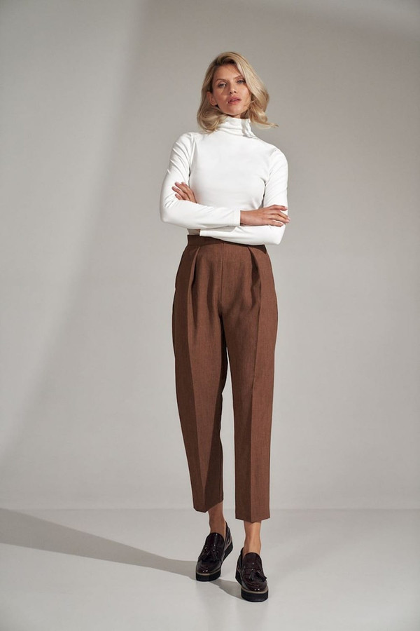 beige - Blouse model 150427 Figl U704-150427