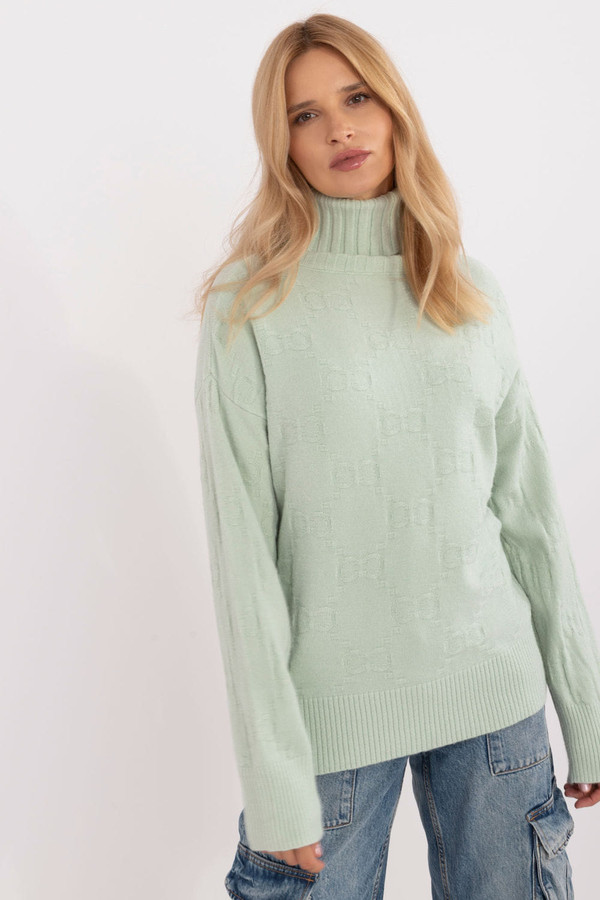 green - Turtleneck model 199637 AT U704-199637