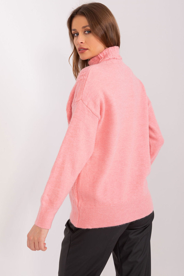 pink - Turtleneck model 189886 AT U704-189886