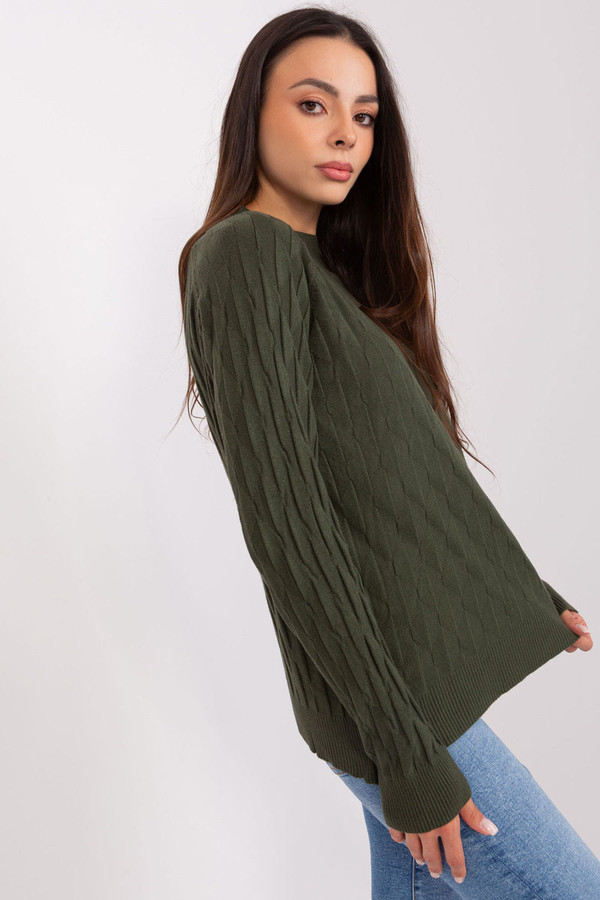 green - Jumper model 186824 AT U704-186824