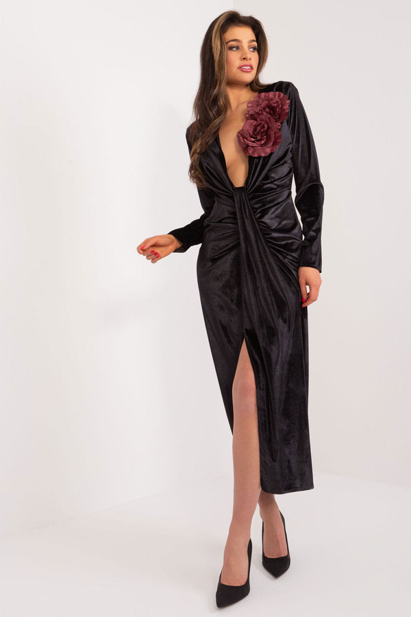 black - Evening dress model 192515 Lakerta U704-192515