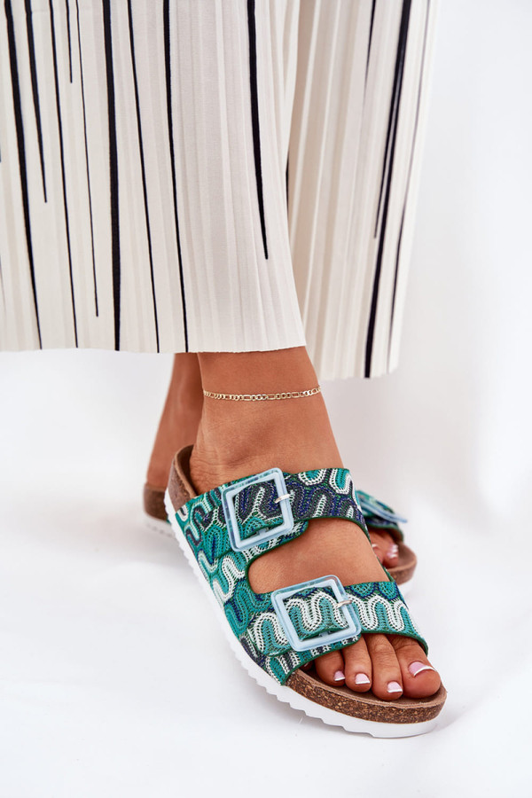 green - Flip-flops model 211960 Step in style U704-211960