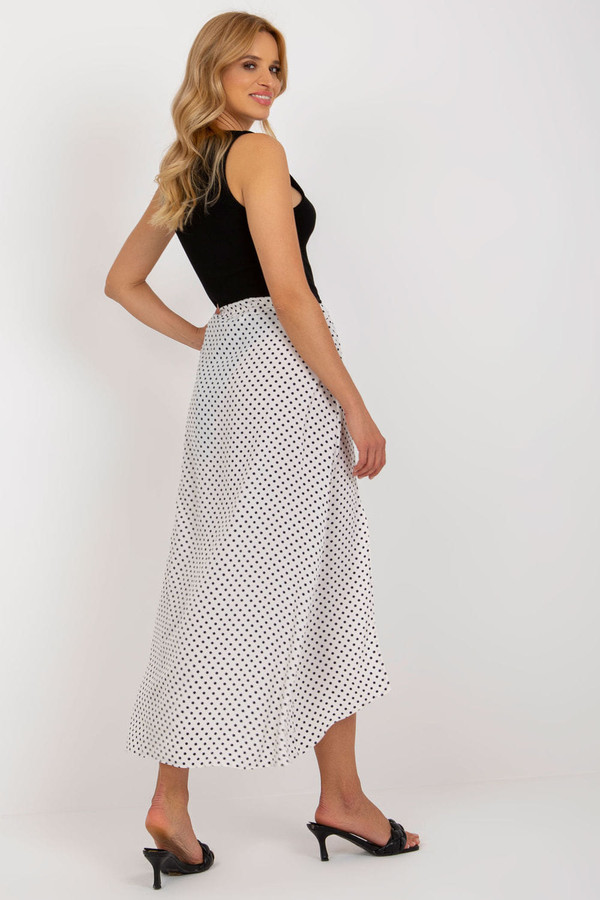 white - Long skirt model 181361 Rue Paris U704-181361