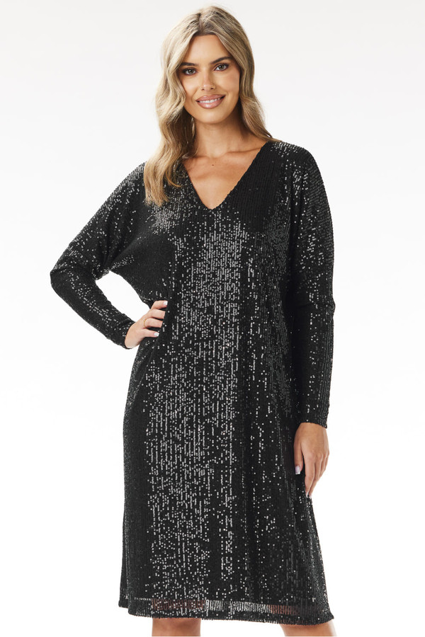 black - Evening dress model 204284 awama U704-204284