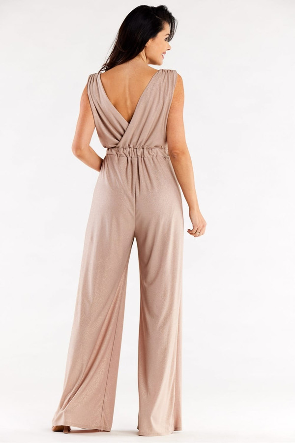 beige - Suit model 174376 awama U704-174376