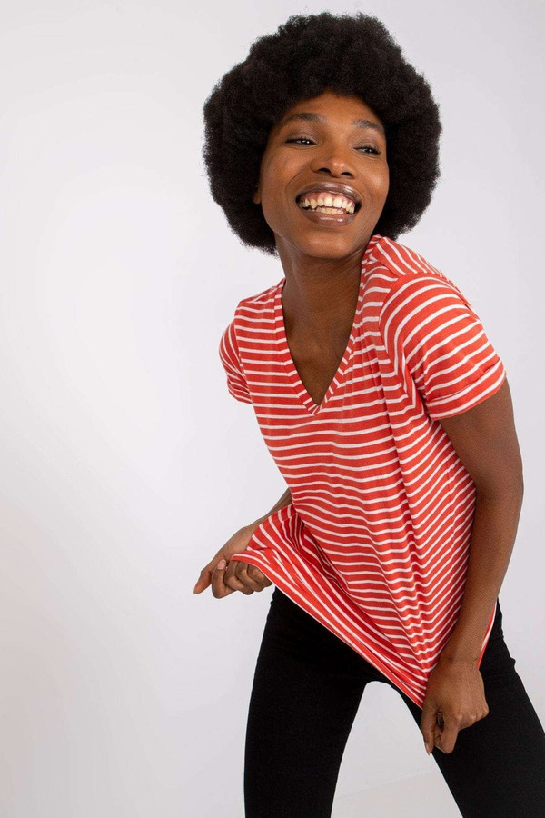 orange - T-shirt model 168044 Stitch&Soul U704-168044