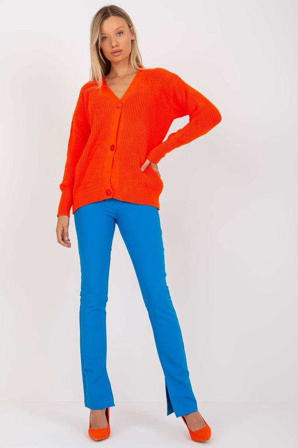 orange - Cardigan model 174743 Rue Paris U704-174743