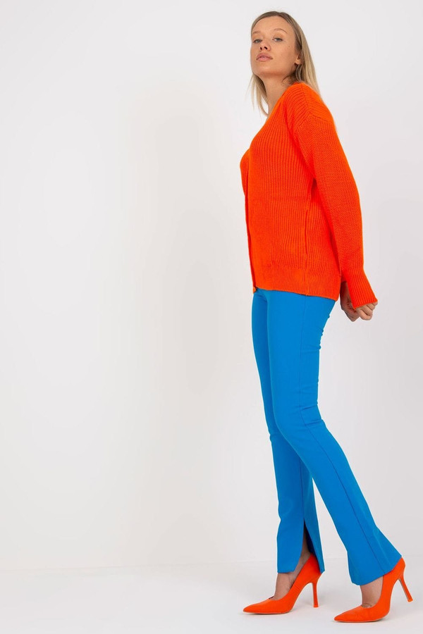 orange - Cardigan model 174743 Rue Paris U704-174743