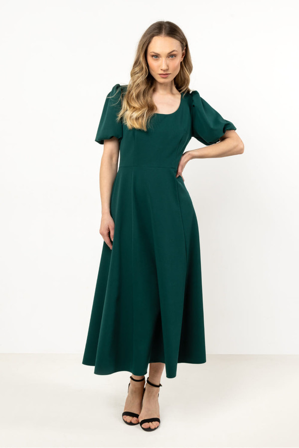 green - Daydress model 212234 awama U704-212234