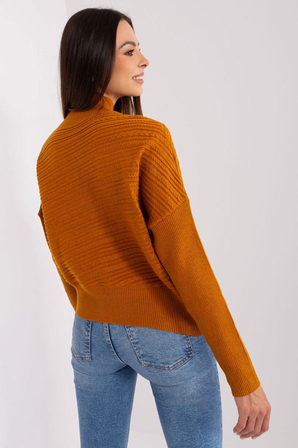 brown - Jumper model 186565 AT U704-186565