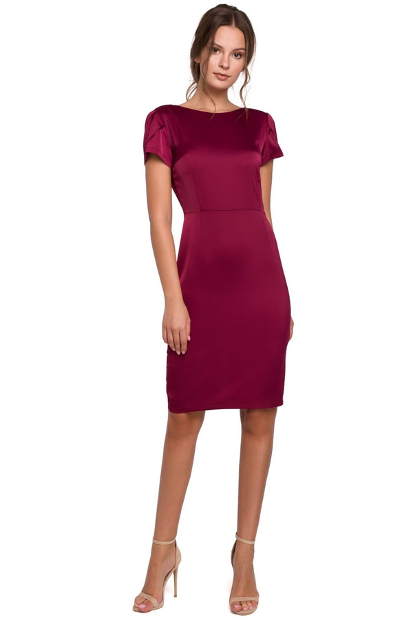 red - Cocktail dress model 138753 Makover U704-138753