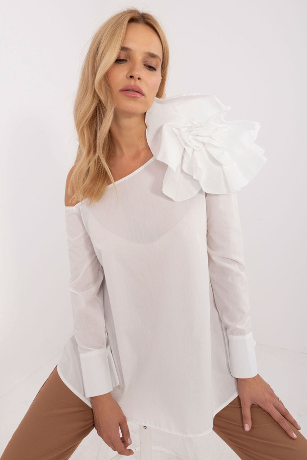 white - Blouse model 200310 Lakerta U704-200310