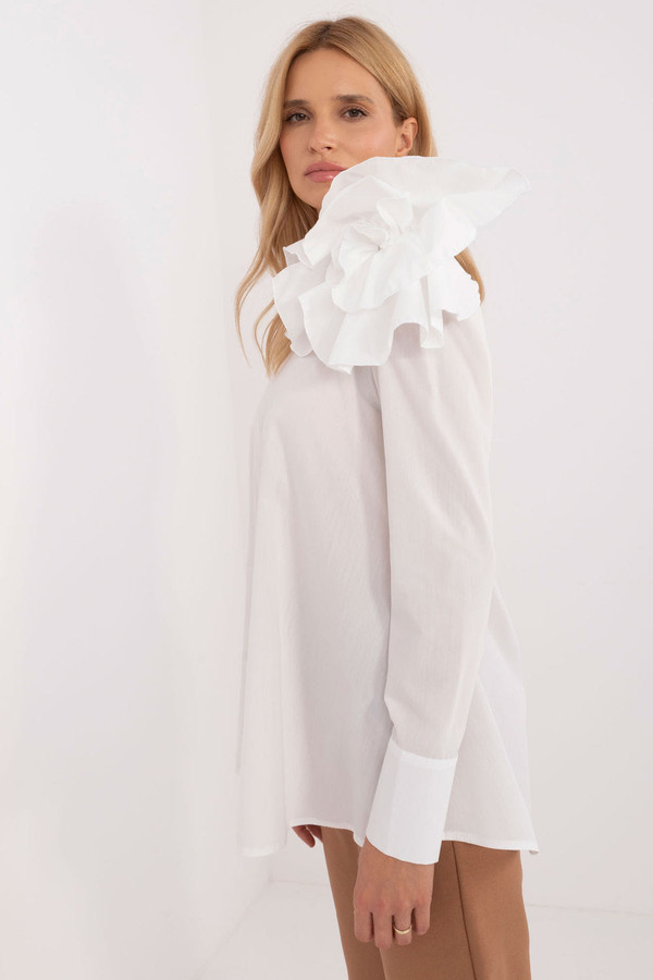 white - Blouse model 200310 Lakerta U704-200310