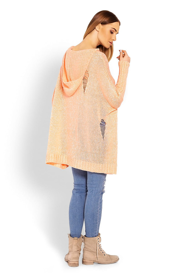 orange - Long jumper model 114559 PeeKaBoo U704-114559
