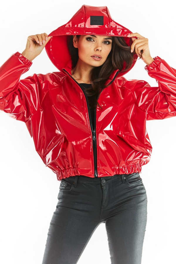 red - Jacket model 149763 awama U704-149763