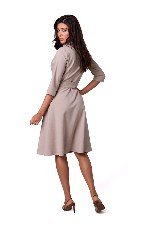 beige - Daydress model 177977 BeWear U704-177977