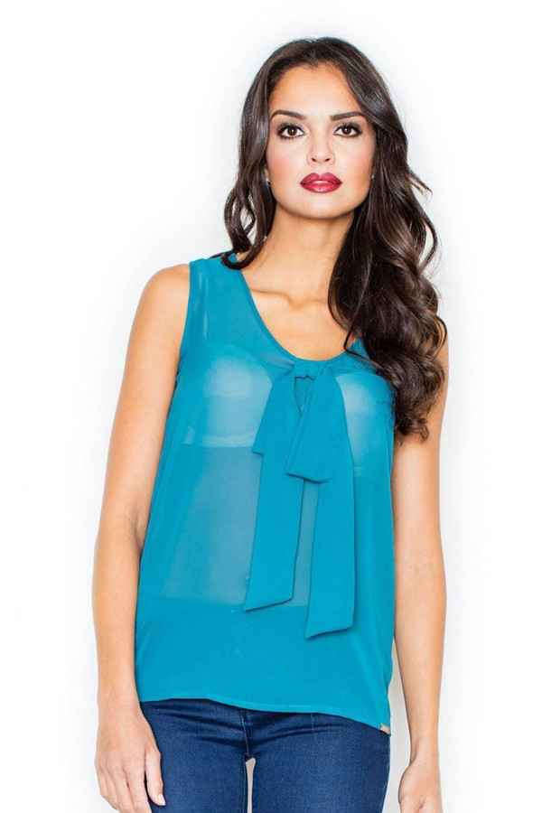 green - Blouse model 111718 Figl U704-111718