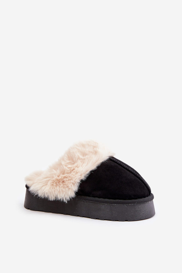 black - Slippers model 203624 Step in style U704-203624