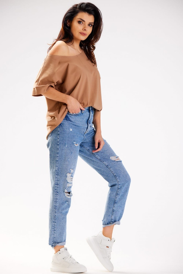 beige - Blouse model 182021 Infinite You U704-182021