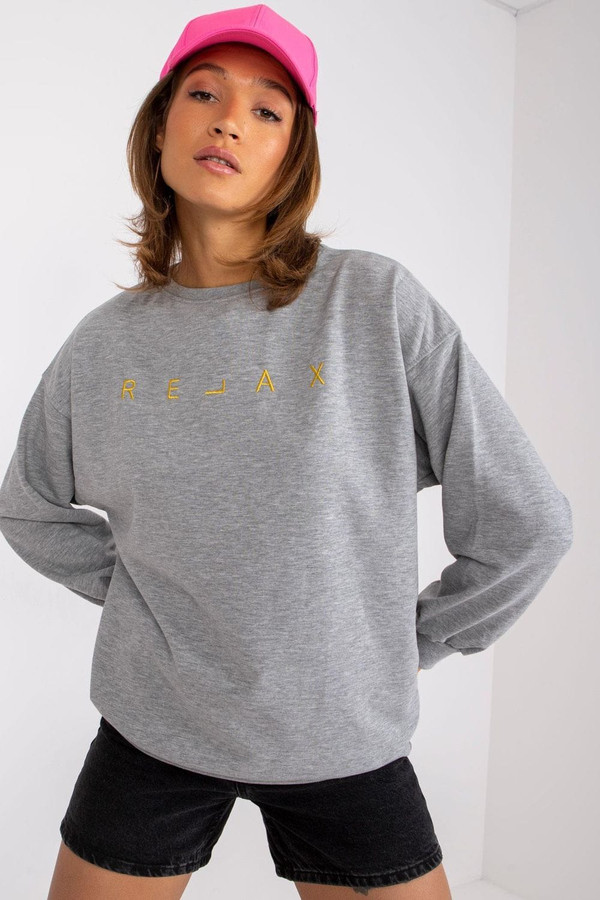 grey - Sweatshirt model 170411 Ex Moda U704-170411