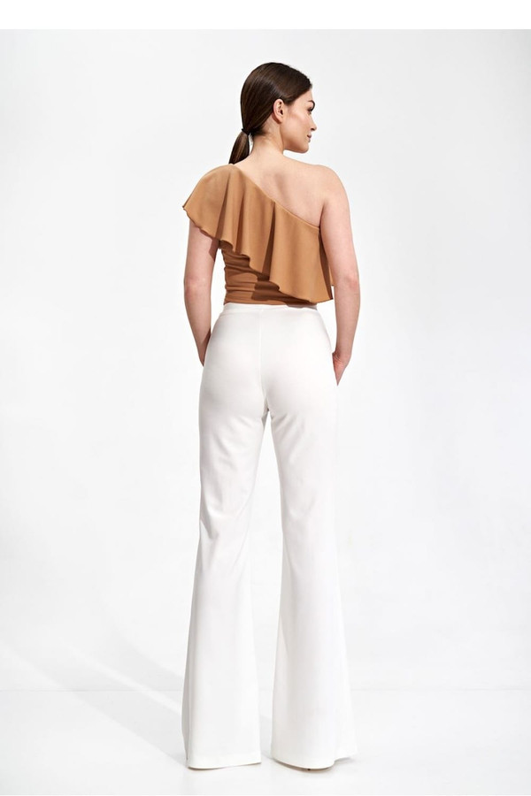 beige - Blouse model 167242 Figl U704-167242