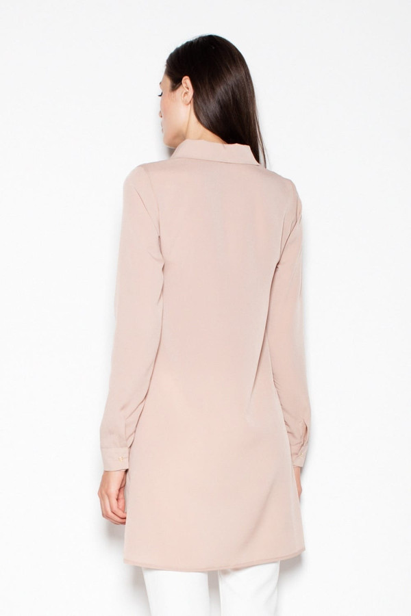 beige - Blouse model 77264 Venaton U704-77264