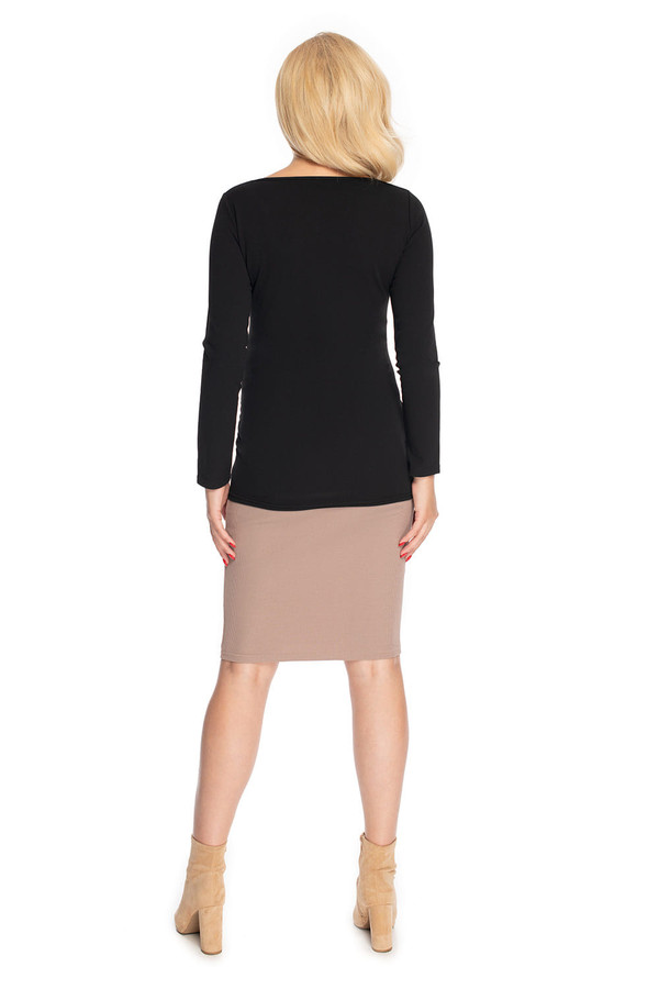 black - Maternity blouse model 147517 PeeKaBoo U704-147517
