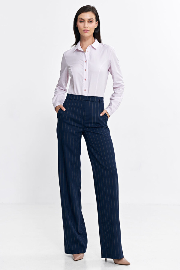 navy blue - Trousers model 200390 Nife U704-200390
