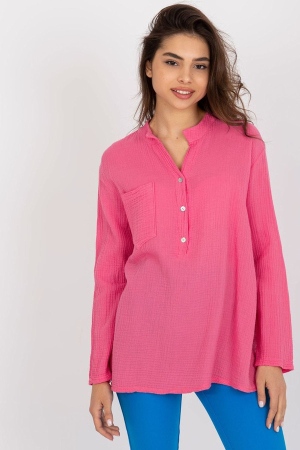 pink - Blouse model 179017 Och Bella U704-179017