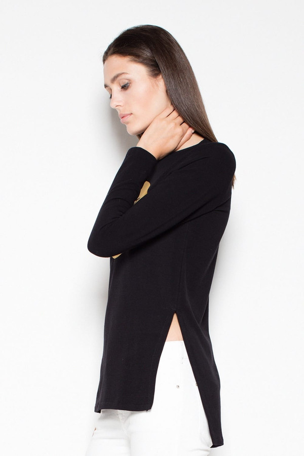 black - Sweatshirt model 77521 Venaton U704-77521