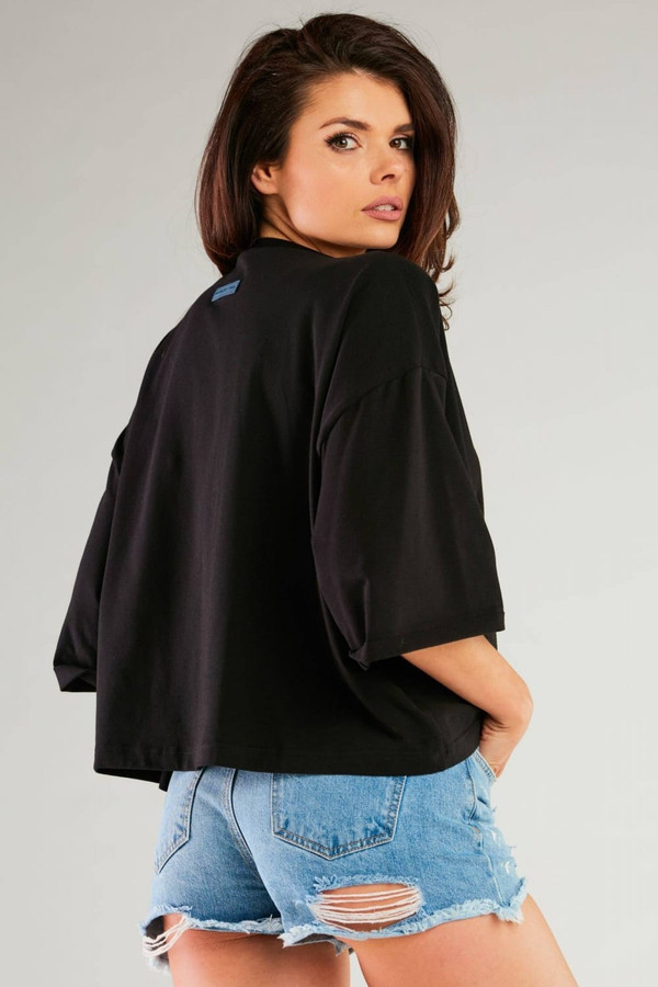 black - Blouse model 181275 Infinite You U704-181275