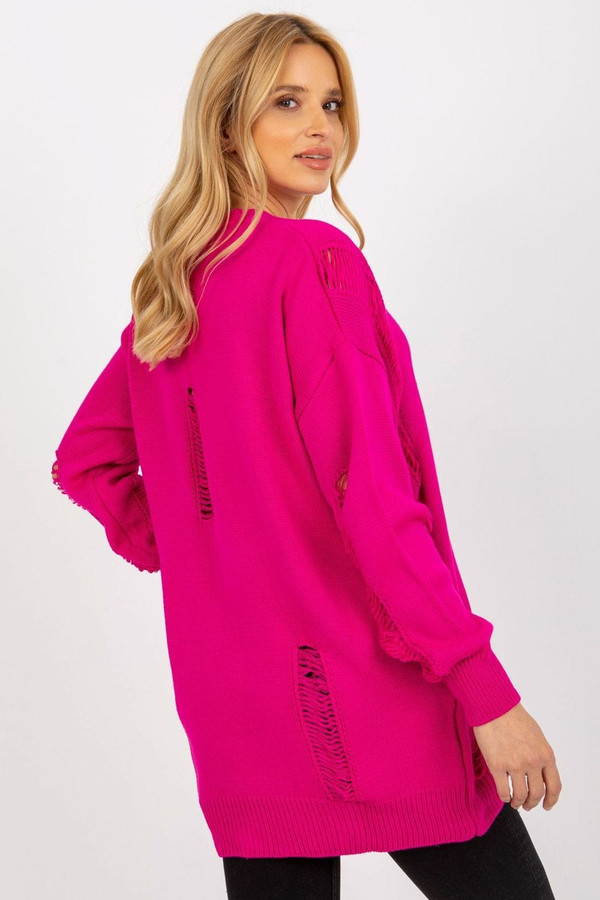 pink - Cardigan model 175746 Rue Paris U704-175746