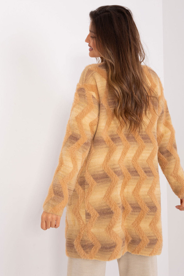 beige - Cardigan model 188856 AT U704-188856
