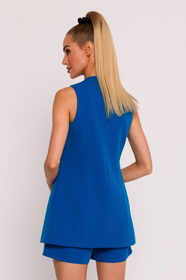 blue - Gilet model 193614 Moe U704-193614