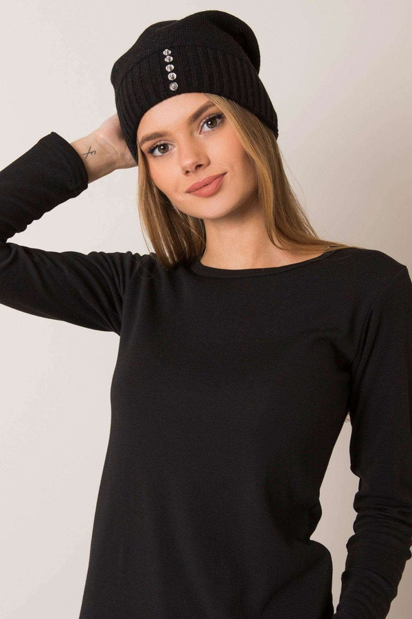 black - Cap model 187436 Rue Paris U704-187436