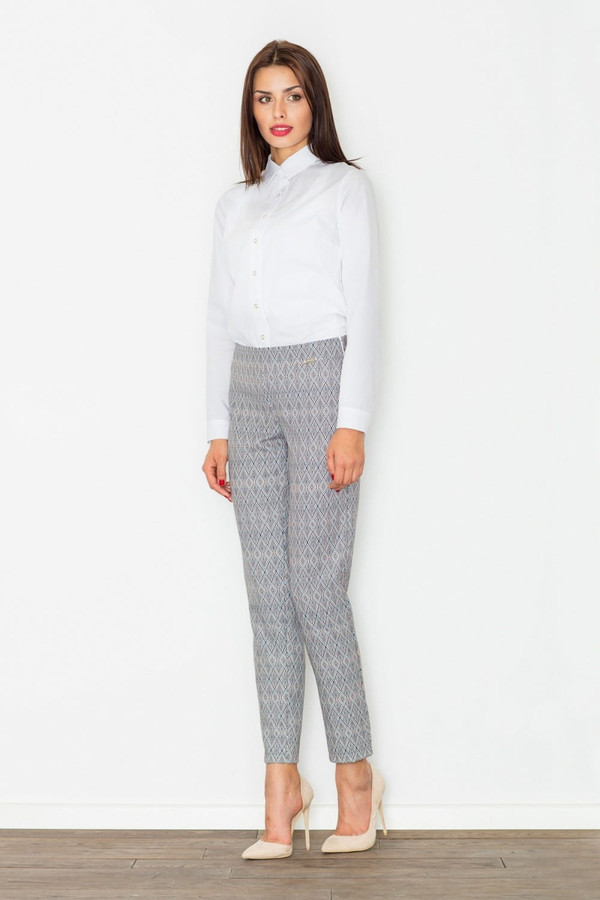 multicolor - Women trousers model 77142 Figl U704-77142