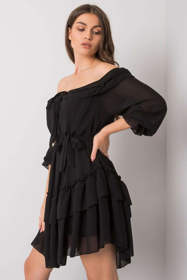 black - Daydress model 166086 Och Bella U704-166086