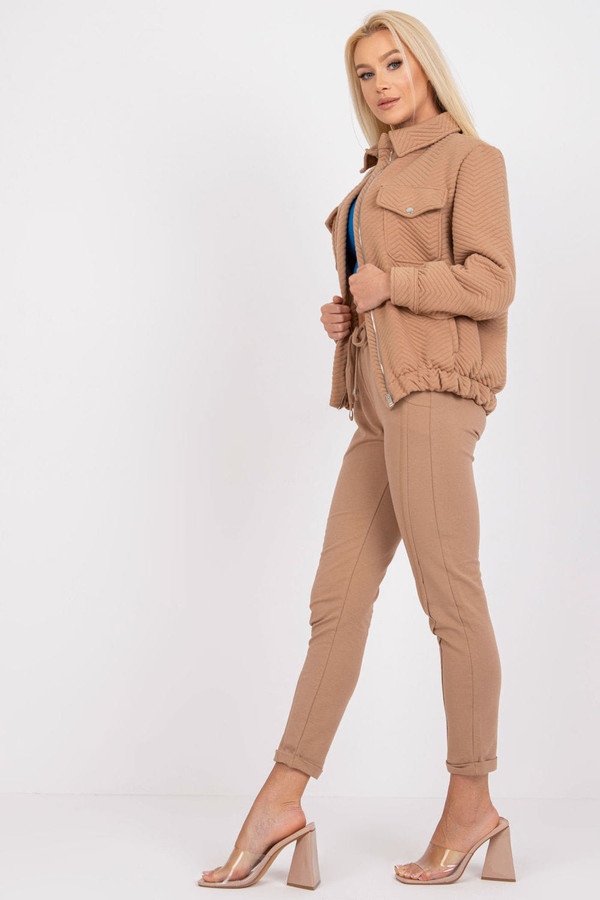 brown - Jacket model 184552 Rue Paris U704-184552