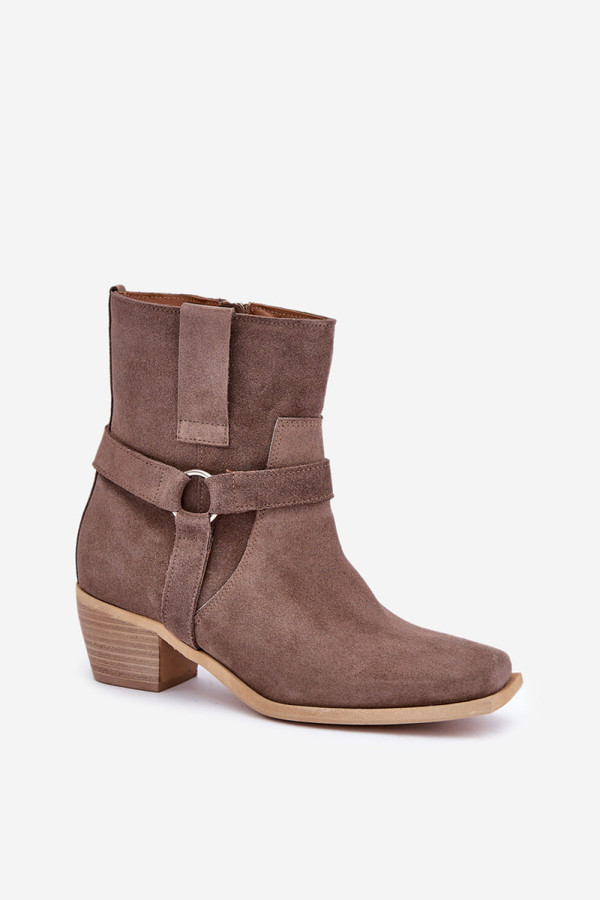 brown - Heel boots model 203867 Step in style U704-203867