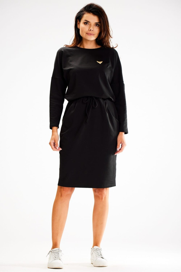 black - Daydress model 187147 awama U704-187147