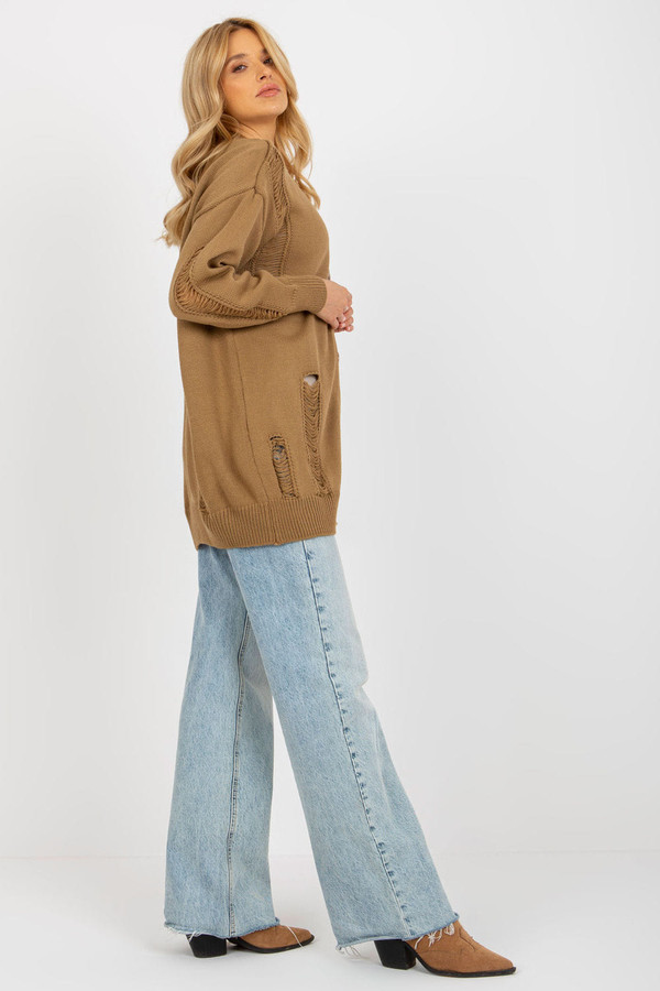 brown - Cardigan model 175747 Rue Paris U704-175747