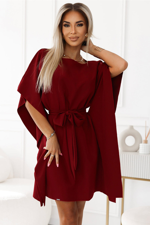 red - Daydress model 202291 Numoco U704-202291