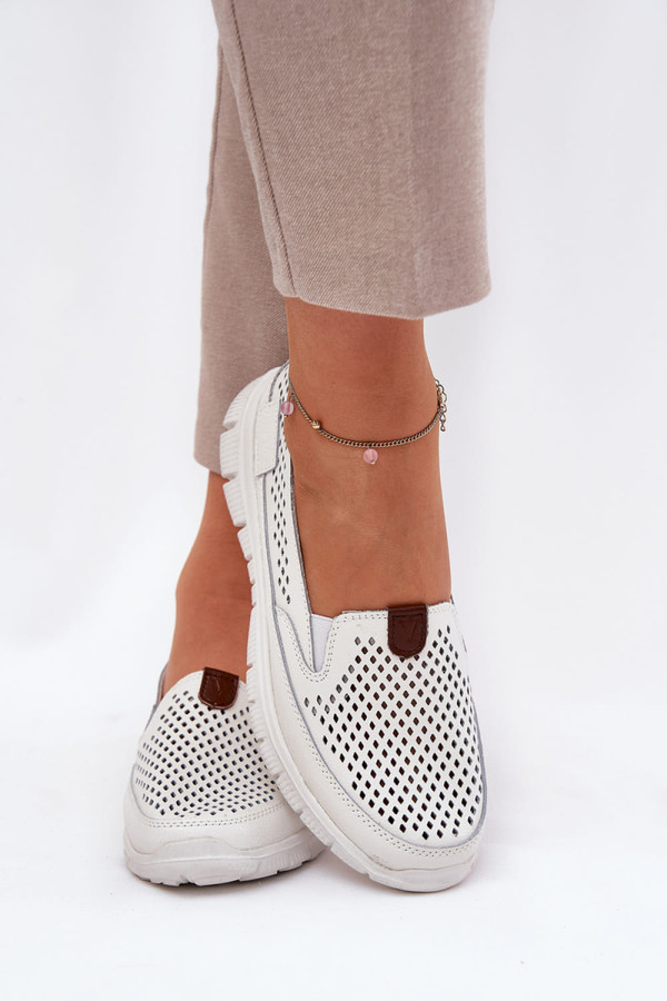 white - Ballet flats model 211625 Step in style U704-211625