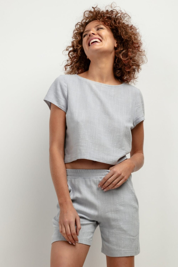 grey - Blouse model 198540 Tessita U704-198540