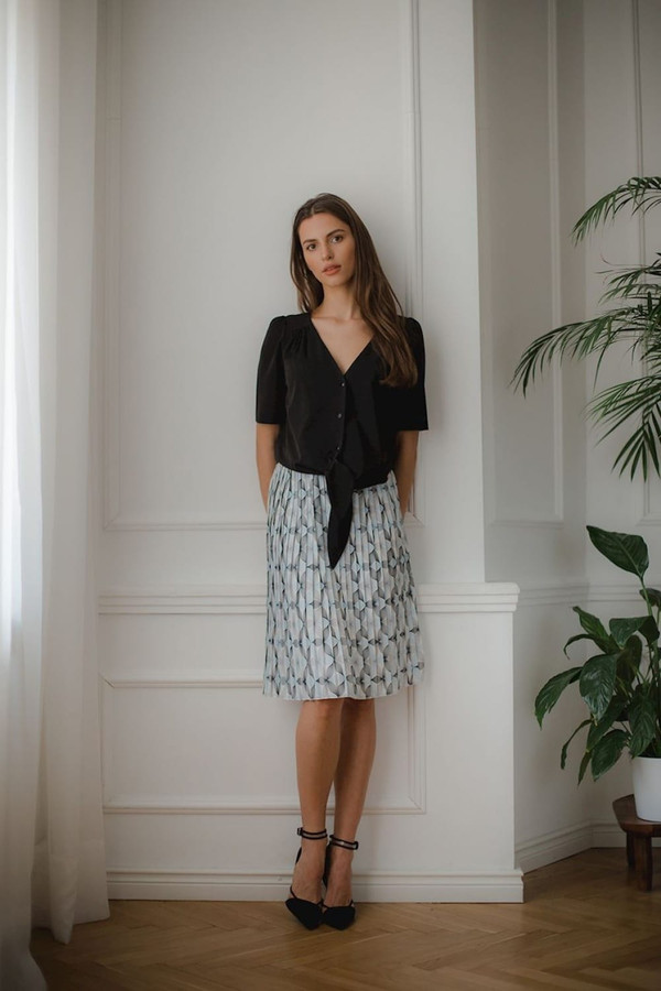multicolor - Skirt model 143916 Lenitif U704-143916