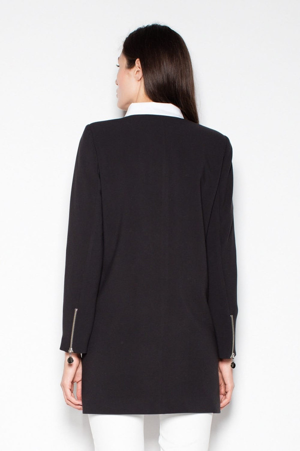 black - Coat model 77424 Venaton U704-77424