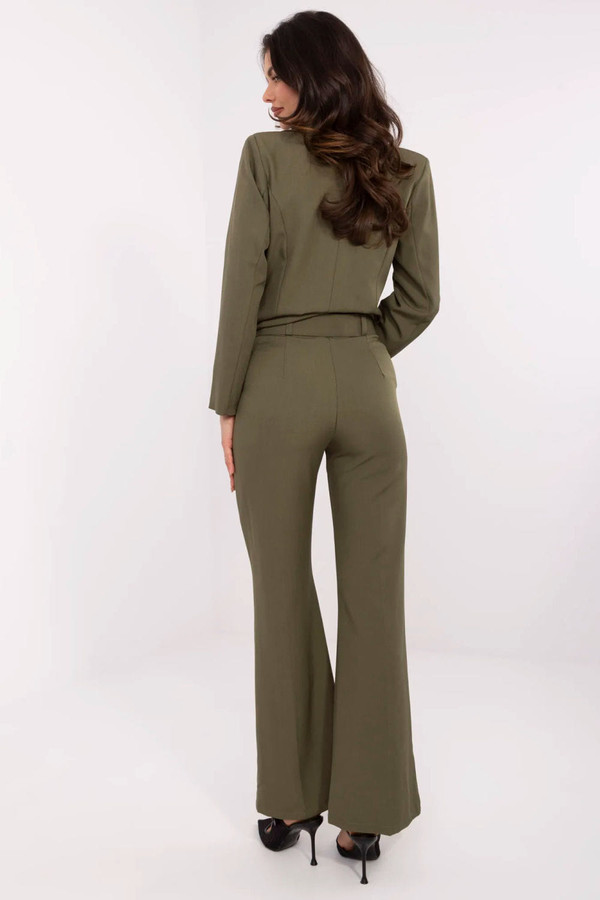 green - Women trousers model 209186 Italy Moda U704-209186