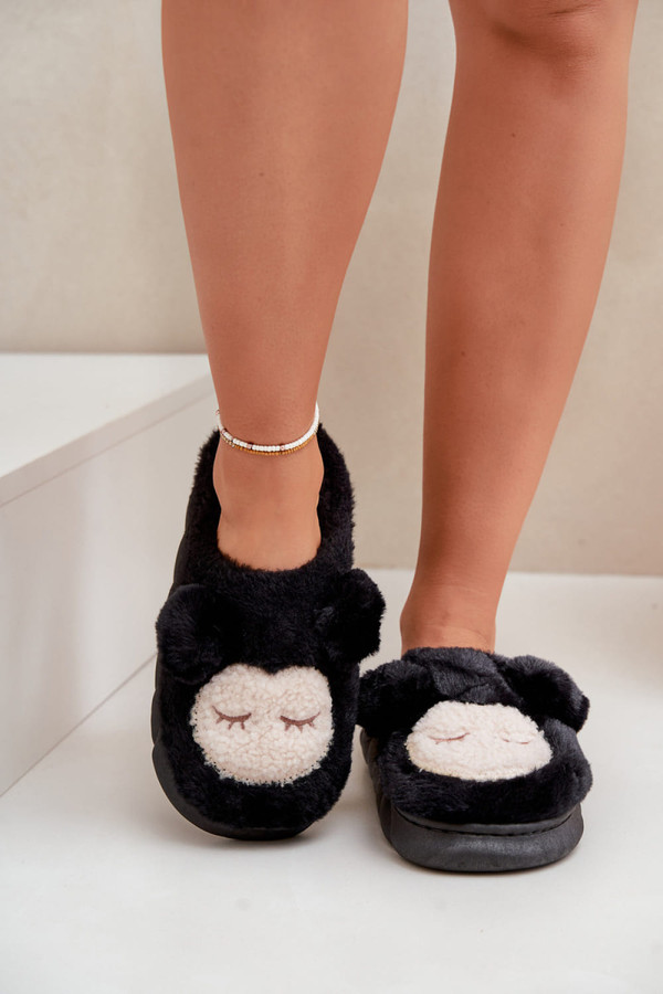 black - Slippers model 203751 Step in style U704-203751