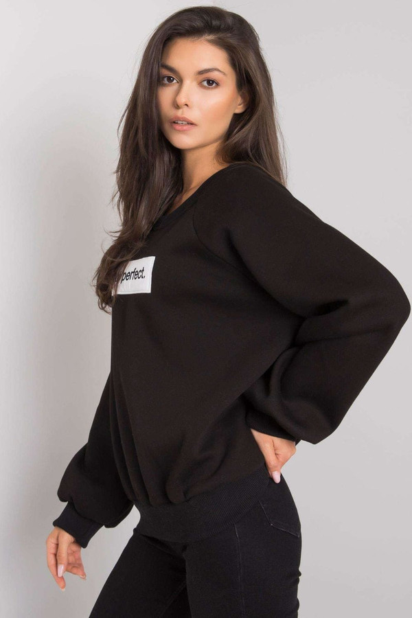 black - Sweatshirt model 160819 Ex Moda U704-160819