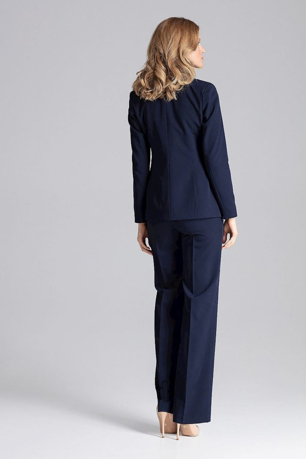 navy blue - Jacket model 129808 Figl U704-129808